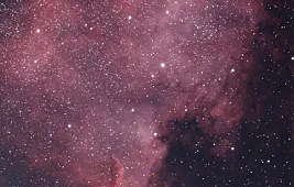 NGC 7000: небесный континент