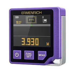 Цифровой уровень с лазерной рулеткой («3 в 1») Ermenrich Verk LQ60, изображение 1