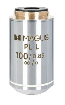 Объектив MAGUS SFR100 DRY 100х/0,85 Plan L Pol ∞/0, изображение 1