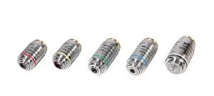 Набор объективов люминесцентных MAGUS FL S-APO60 PlanF S-Apo 4х/10х/20х/40х/100х ми ∞/0,17 H60 мм, изображение 1