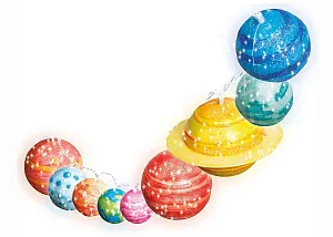 Набор 4M 00-04905 «Гирлянда планет», изображение 1