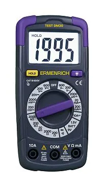 Цифровой мультиметр Ermenrich Test DM30