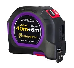 Рулетка с лазерным дальномером Ermenrich Reel SLR545 PRO, изображение 1