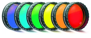 Набор цветных фильтров Baader (6 шт.), 1,25", изображение 1