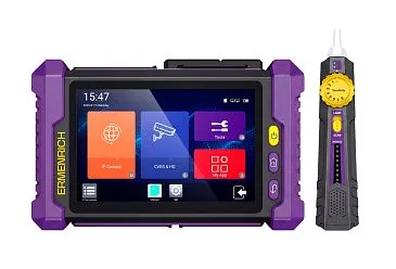 Кабельный тестер систем видеонаблюдения Ermenrich Screen IPC50