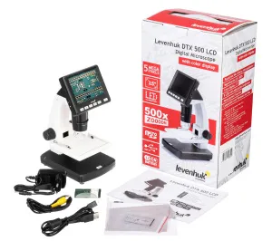 Микроскоп цифровой Levenhuk DTX 500 LCD, изображение 3