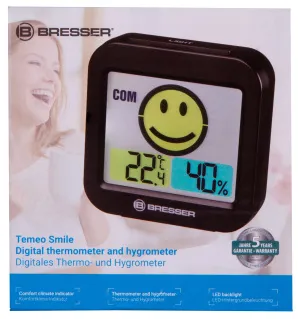 Метеостанция Bresser MyTime Smile, черная, изображение 11