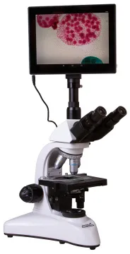 Микроскоп цифровой Levenhuk MED D25T LCD, тринокулярный, изображение 4