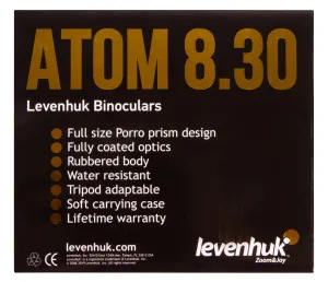 Бинокль Levenhuk Atom 8x30, изображение 15