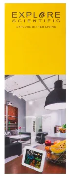 Метеостанция Explore Scientific с цветным экраном и тремя датчиками, белая, изображение 15