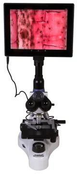 Микроскоп цифровой Levenhuk MED D10T LCD, тринокулярный, изображение 4