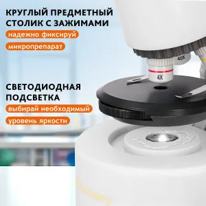 Микроскоп Levenhuk Discovery Micro с книгой, изображение 23