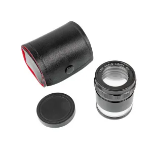 Лупа измерительная Veber 10х, 28 мм, с подсветкой (7175), изображение 4