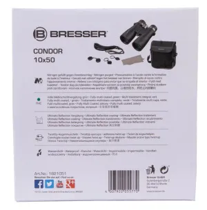 Бинокль Bresser Condor UR 10x50, изображение 12