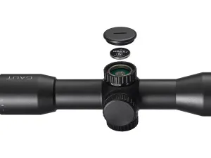 Прицел оптический GAUT Amber 4x36, сетка 27 (Mil-Dot), изображение 5