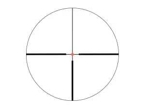 Прицел оптический Nikko Stirling Metor 1–4x24, сетка 4 Dot, изображение 4