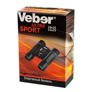 Бинокль Veber Ultra Sport БН 10x25, черный, изображение 5
