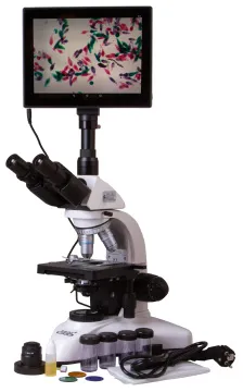 Микроскоп цифровой Levenhuk MED D25T LCD, тринокулярный, изображение 2