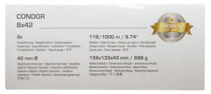 Бинокль Bresser Condor UR 8x42, изображение 17