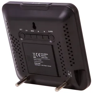 Метеостанция Bresser National Geographic VA с цветным дисплеем и тремя черными датчиками, изображение 7