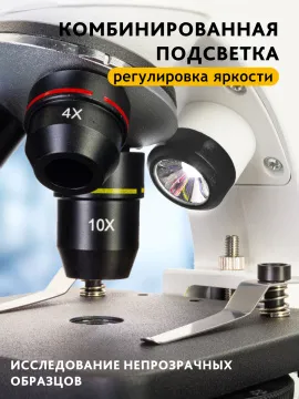 Микроскоп цифровой Levenhuk Discovery Pico Polar с книгой, изображение 18