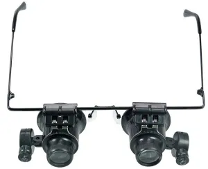 Лупа-очки Veber Jewel Vizor R2, с подсветкой, изображение 4