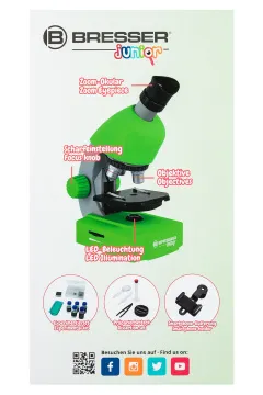 Микроскоп Bresser Junior 40–640x, изображение 12