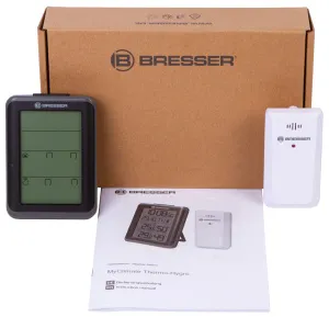Гигрометр с часами Bresser MyClimate, черный, изображение 4