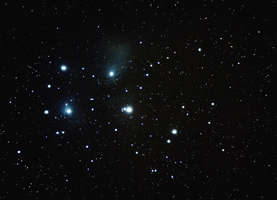 Звездное скопление Плеяды.